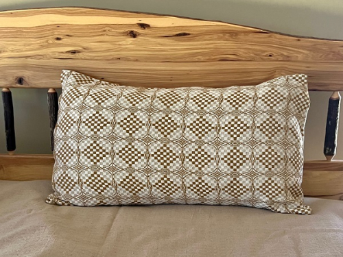 SHADOWBROOK PILLOW CREAM/MUSTARD SHAM 20"X29"